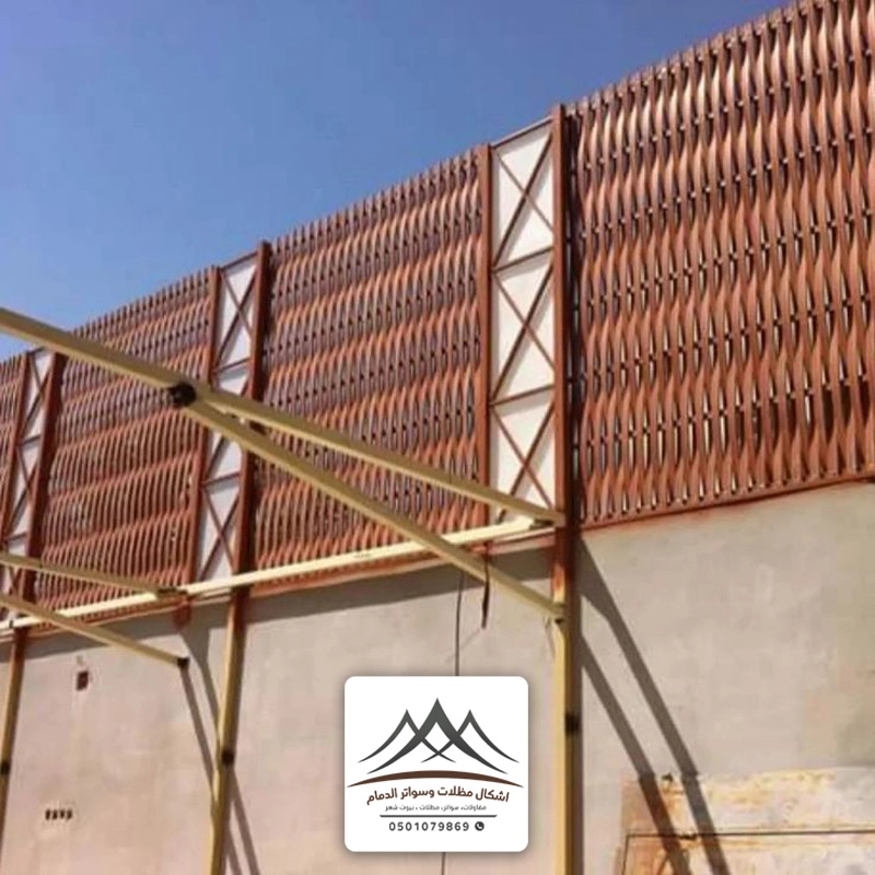 سواتر بلاستيك مع فواصل لكسان بالدمام