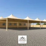 مظلات هرمية مخروطية بالشرقية
