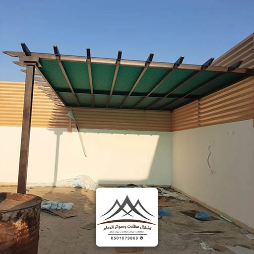 عمل مظلات الحدائق الخبر