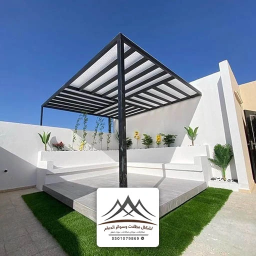 برجولات مودرن للاسطح الخبر