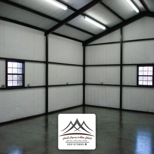 تصميم مستودعات ساندوتش بانل القطيف