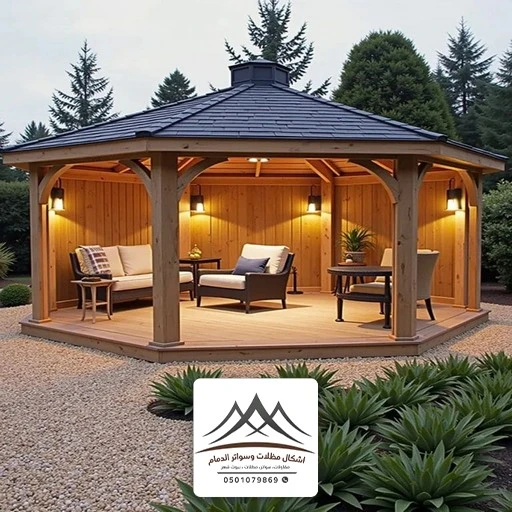 تركيب برجولات حديد للحدائق القطيف